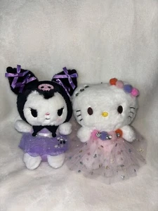 Hello Kitty & Kuromi Plush Tutu Keychains ✨ - Picture 1 of 3