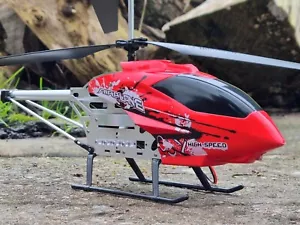 S107G Kids RC Helicopter Remote Control Plane Rechargeable Drone Toy 2.4G 3.5ch - Picture 1 of 23