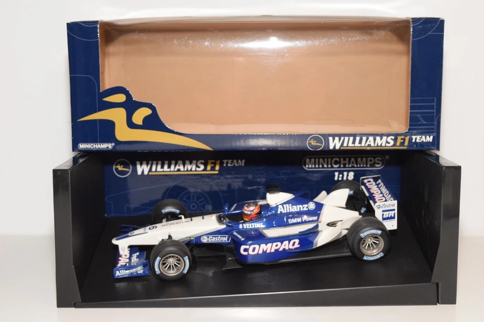 A63 1:18 100 020006 MINICHAMPS FORMULA 1 F1 WILLIAMS BMW FW24 2002 MONTOYA MIB - Image 1 of 4