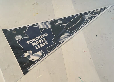 Wincraft- Official NHL Hockey - Toronto Maple Leafs Team Pennant - New. 12x29”. - Image 1 of 4