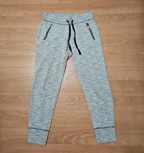 Aerie Joggers Women Small SP Gray Black Joggers Stretch Sweats AE - Picture 1 of 5