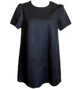 Massini Jacquard Black Shift Dress, XL - New! - Picture 1 of 1