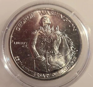 Half Dollar USA George Washington, 250th Anniversasary of Birth, Silber 1982 - Bild 1 von 2