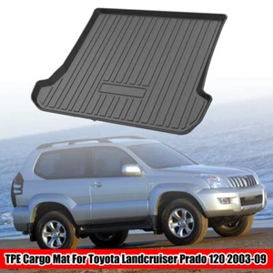 3D TPE Cargo Boot Mat Liner Trunk Mat For Toyota Landcruiser Prado 120 2003-2009 - Picture 1 of 10