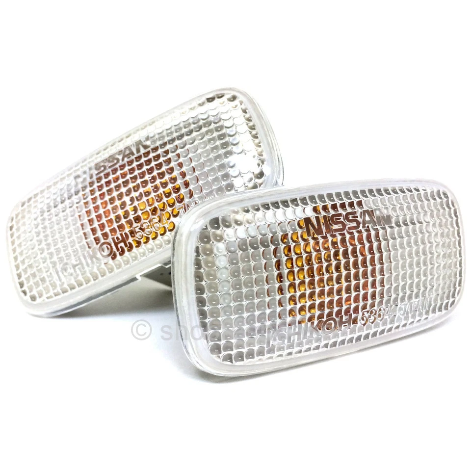 Marcadores laterales transparentes Nismo para 99-02 Silvia S15 / 8/00-02 Skyline GTR R34 JDM Foto 1 de 1