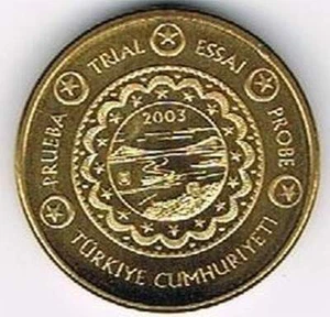Turkije/Turkey 2003 (Gr) probe-pattern-essai - 10 eurocent - Landschap - Picture 1 of 1
