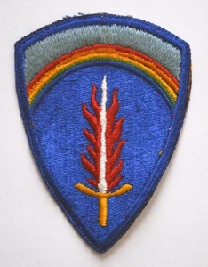 WWII WW2 Vintage US Army European Command Patch - Picture 1 of 2