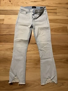 Sanctuary Jeans Women's 25 Button Fly Connecter Kick Crop Standard Rise Denim - Picture 1 of 6