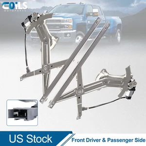 For 1994-2004 Ford Mustang Convertible Pair Front Window Regulator with Motor - Picture 1 of 13