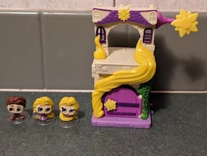 Playset Personaggi Disney Principesse Portables Aggrovigliati Lotto di 4 Personaggi Torre - Foto 1 di 5