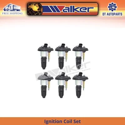 Conjunto de bobina de ignição Walker 2003 2004 para 2002-2005 GMC Envoy XL 4.2L L6 - Imagem 1 de 4