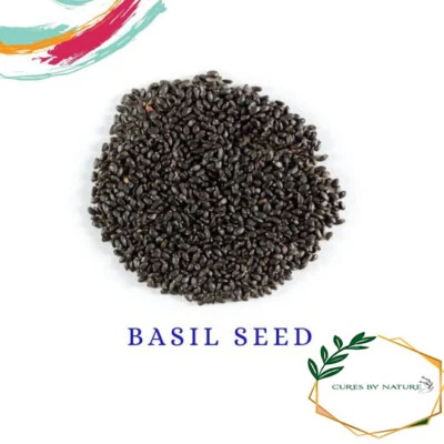 CURES BY NATURE Tukhme Rehaan -Tukhm Rehan Ocimum Basilicon PHYLLANTHUS MADERASPATENSIS Seeds
