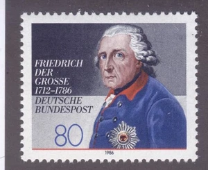 Germany 1469 MNH 1986 King Frederick the Great Issue Very Fine - Picture 1 of 1