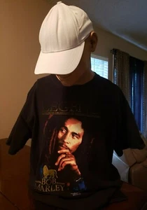 Bob Marley Legend Men's Black Shirt - Picture 1 of 6