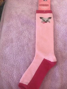 Neu mit Etikett Lehrer Haustier 5-7 6 Katze Siam kniehohe Socken Katze Katzen rosa SELTEN Vintage - Bild 1 von 2