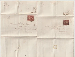 1856 x 2 MEDICAL REPORTS ON SAME HARRIET RAE NATIONAL FIRE & LIFE INSURANCE Co. - Picture 1 of 3