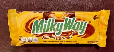 Paquete de 6 Simply Caramel Vía Láctea - ¡Encontrar ultra raro! - Para coleccionistas Foto 1 de 3