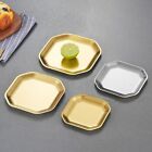 Silver/Gold Dessert Pastry Plate Square Appetizer Plate Food Containers  Cake