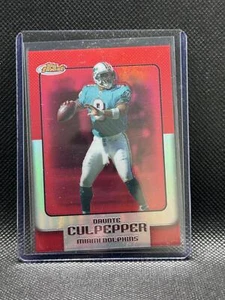 Daunte Culpepper 2006 Finest #102 Refractor /399 Miami Dolphins - Picture 1 of 2