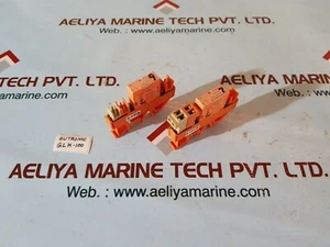 Lotto di 4X Modulo relè Weidmuller 110022 RS30 24V - Foto 1 di 4