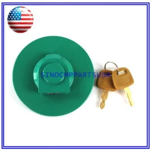 2 Keys Fuel Locking Tank Cap For Kobelco SK100 SK200 SK210 SK300 Excavator - Picture 1 of 6