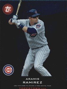 2011 Topps Topps Town Series 2 Chicago Cubs Baseball Card #TT28 Aramis Ramirez