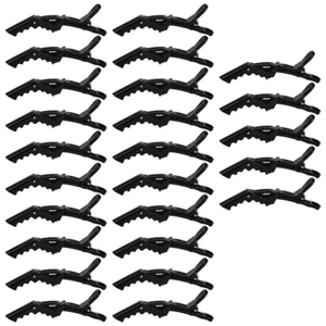Haarklemmen, 15 Stück Haarclips Friseur Abteilklammern Krokodil Haarspangen Kuns - Bild 1 von 7