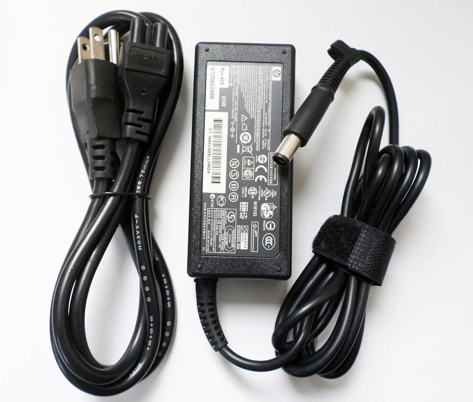 OEM 65W AC Adapter Charger For HP N193 V85 R33030 Notebook PC Power Supply Cord - Image 1 of 4