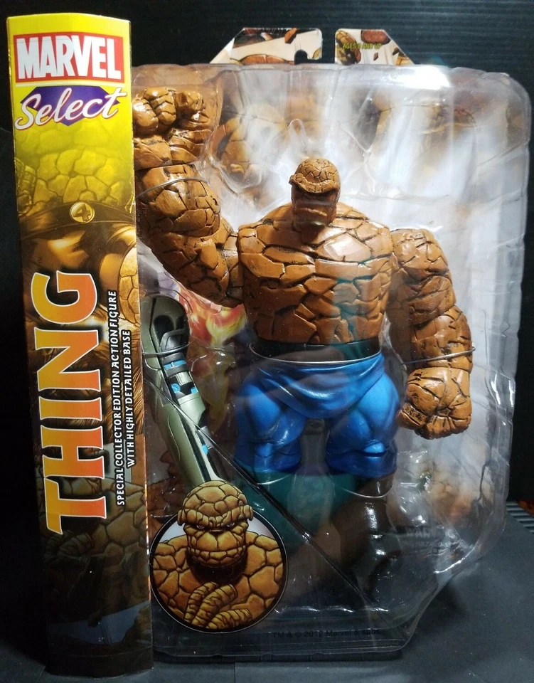 The Thing Action Figure - Great Collectible for Marvel Fans by Diamond Select
