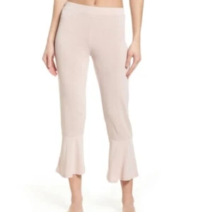 BB Dakota pants womens size S aden ruffle hem lounge - Picture 1 of 7