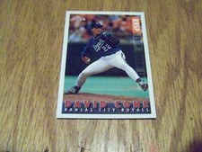 DAVID CONE  1995 BAZOOKA TOPPS BASEBALL CARD