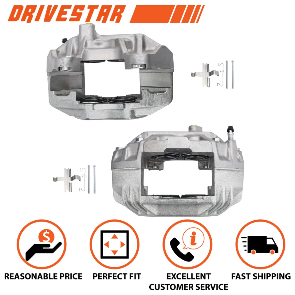 DRIVESTAR Front Set 2 Disc Brake Calipers for 1993-1998 Toyota Supra - Image 1 of 4