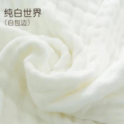 105 * 105 см Baby ванна полотенце 6 слой чистого хлопка мягкий впитывающий душ новорожденного полотенце - Изображение 1 из 3