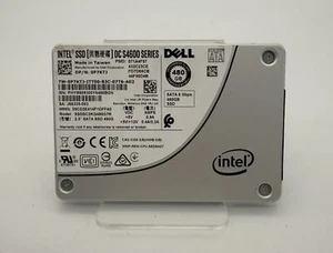 INTEL SSD D3-S4600 SERIES SSDSC2KG480G7R 480GB 2.5" SATA 6Gb/s 0P7KTJ TESTED - Picture 1 of 3