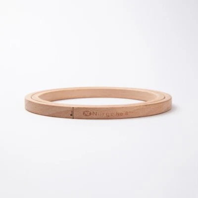 Nurge Wooden Hoops Without Screws, Rim Height 8mm, Diameter 250mm. Hand - Image 1 of 3