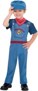 Engineer Dress-Up Set Train Conductor Fancy Dress Up Halloween Child Costume - Picture 1 of 1