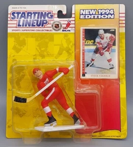 1994 Starting Lineup Steve Yzerman Detroit Red Wings Figure and Card - Picture 1 of 9