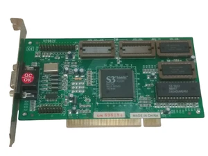 Vintage Fastwire S3 VC962C Trio64V+ 1MB PCI VGA Graphics/Video Card | It Works! - Picture 1 of 3
