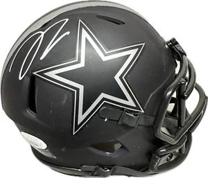 Trevon Diggs Dallas Eclipse Signed Mini Football Helmet (JSA) - Picture 1 of 2