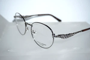 NEW AUTHENTIC JUDITH LEIBER COUTURE DEMUR SUN WOOD EYEGLASSES FRAME - Picture 1 of 8