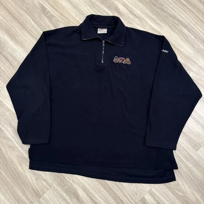 Vintage Platinum Fubu Quarter Zip Men XL Fat Albert Embroidered Fleece Y2K - Image 1 of 4