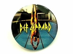 Def Leppard 1989 Concert Pinback  Button-Up Button 1.5" DF8 - Picture 1 of 4