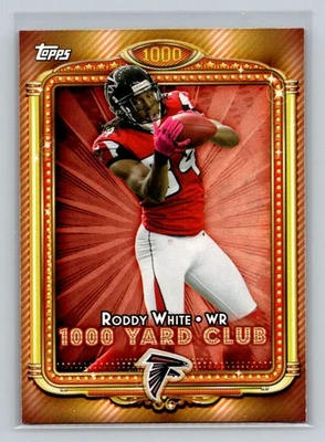 2013 Topps 1000 Yard Club #15 Roddy White Atlanta Falcons - Image 1 of 2