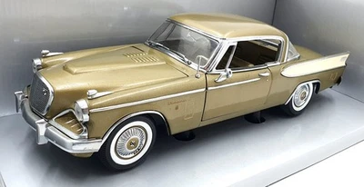 Motor City Classics 1/18 Scale 80001 - 1957 Studebaker Golden Hawk - Gold - Image 1 of 4