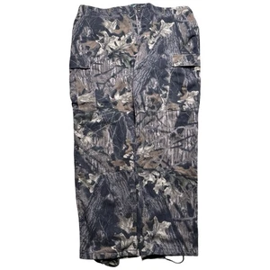 Vintage Cabelas Pants Mens XL Mossy Oak Camo Hunting USA Scent Lok - Picture 1 of 7