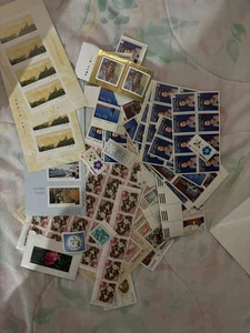 Canada $100 face value stamps: 17 to 80 cents all full gum Free shipping Canada - Bild 1 von 1