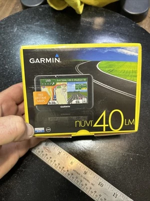 Garmin Nuvi 40LM 4.3-inch Portable GPS Navigator Lifetime Maps - Image 1 of 4