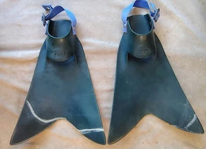 Cinturini Nylon Blu Snorkeling Subacqueo Originale FORCE FINS Taglia S XLNT CONDIZIONI!! - Foto 1 di 12