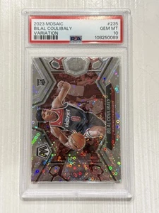 2024 Mosaic #235 Bilal Coulibaly Rookie Fast Break Variation PSA 10 RC SP - Picture 1 of 2