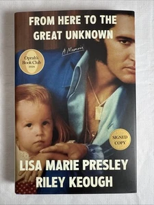 FROM HERE TO THE GREAT UNKNOWN SIGNED RILEY KEOUGH LISA MARIE PRESLEY 1ST/1ST HC - Imagen 1 de 11